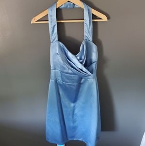 Light blue bridesmaid dress